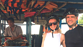 Exploring the Mekong River in Vietnam on Bicycles