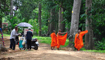 Ang Pagoda in Tra Vinh Province which is the Oldest Khmer Pagoda in Mekong Delta