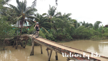 Amazing Cycling Mekong Delta - Through Cai Be Hamlets