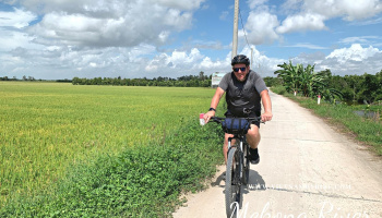 Cycling in the Mekong Delta's Rice Fields