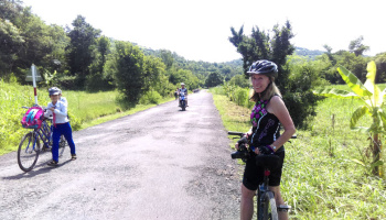 Cycling Over Hai Van Pass