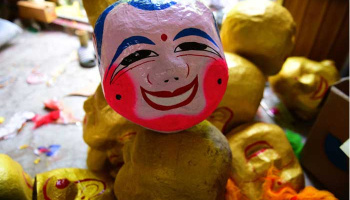 Unicorn Head Making Village In Hue Vietnam